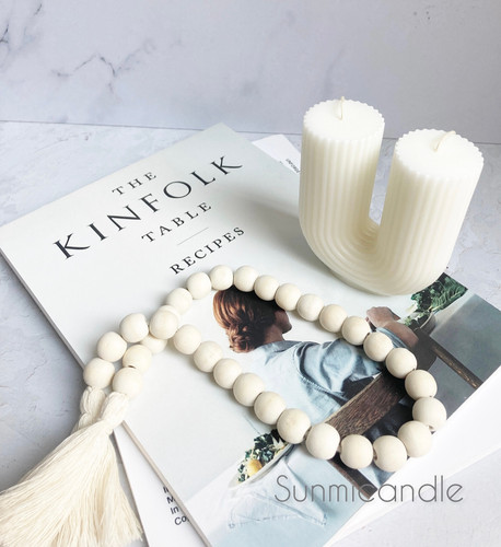 شمع مدل یو شیاردار