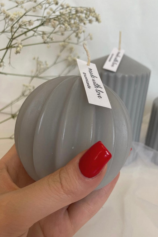 شمع مدل گوی شیاردار