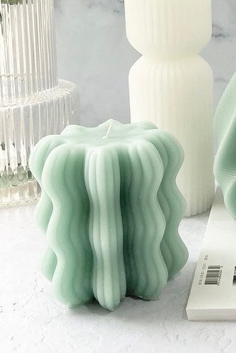 شمع مدل ماهور سبز