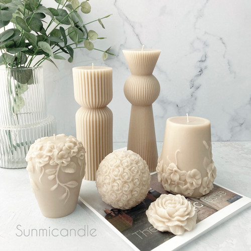 ست شمع دکوری