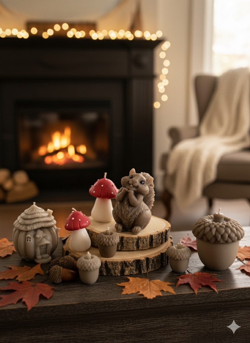 شمع های پاییزی