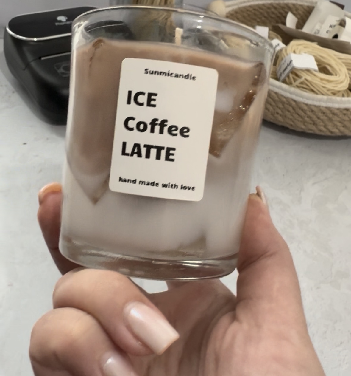 شمع آیس لته معطر