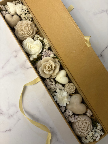 باکس شمع گل معطر